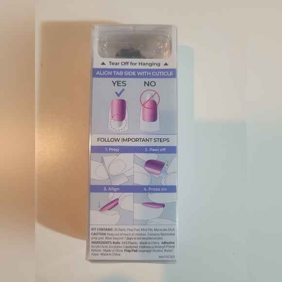 Color FX by Impress no glue nails - Picture 2 of 2